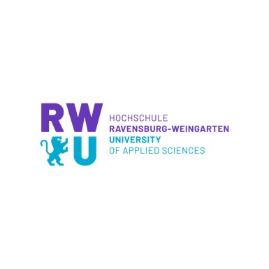 Das Logo der RWU Hochschule Ravensburg-Weingarten.