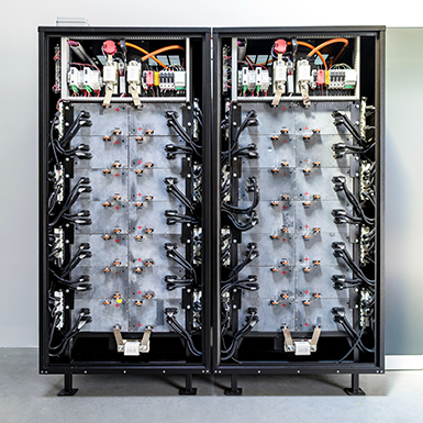 Battery system for high power applications.