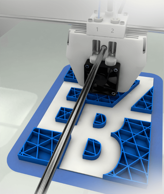 Das 3D-Druckverfahren bietet breite Anwendungsmöglichkeiten im Betriebsmittelbau und der Fahrzeugfertigung.