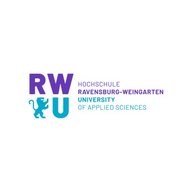 Das Logo der RWU Hochschule Ravensburg-Weingarten.