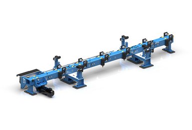 The EBZ high-speed monotrack roller conveyor is a transport system developed by the EBZ Group.