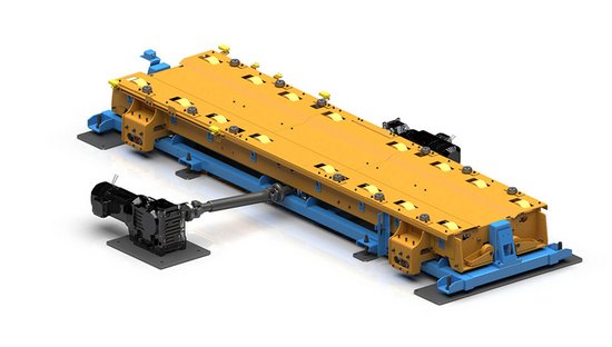 Ein Exzenterhubtisch kann Hübe im Bereich von 100mm bis 150mm erreichen.