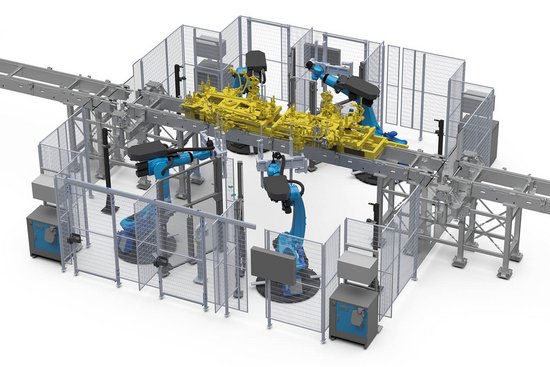 Im Bereich Engineering Produktionssysteme entstehen hocheffiziente Anlagen für den Maschinen- und Automobilbau.