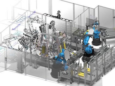 Eine Kernkompetenz der EBZ Gruppe ist die Auslegung hocheffizienter Anlagen für den Maschinen- und Automobilbau